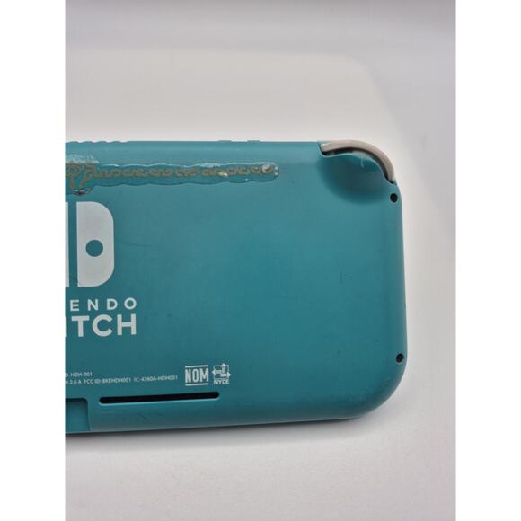 Nintendo Switch Lite Console HDH-001 Turquoise No Power For Parts/Repair - Picture 7 of 10